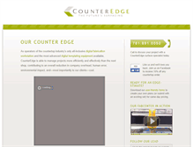 Tablet Screenshot of counteredge.com